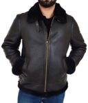 Mens-R.A.F-Paddy-Mystic-Black-B3-Bomber-Jacket-3.jpg